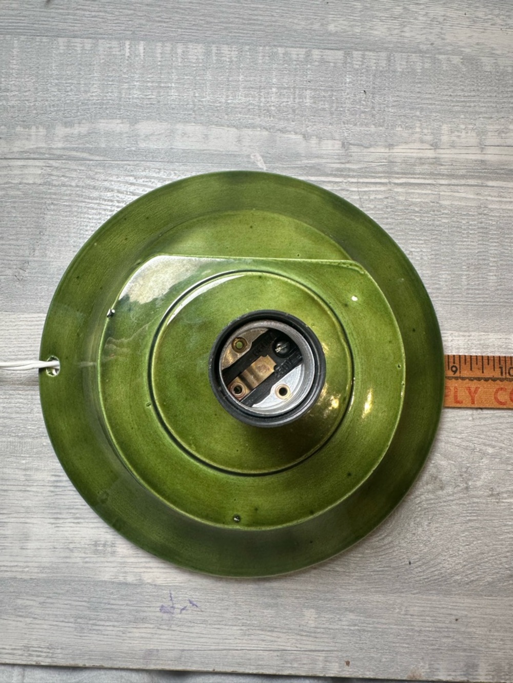 Green Arnels Ceramic Christmas Tree Lamp (Base Only) - Picture 6 of 10